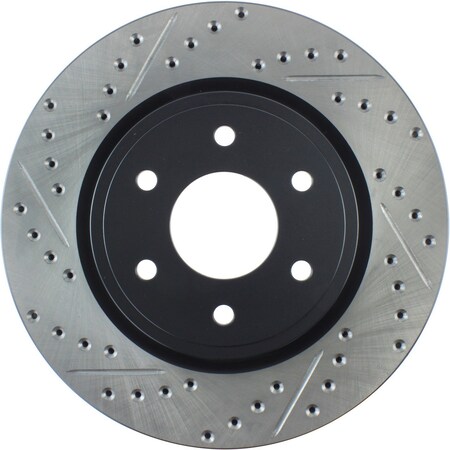 Sport Drilled/Slotted Brake Rotor, 127.42085R